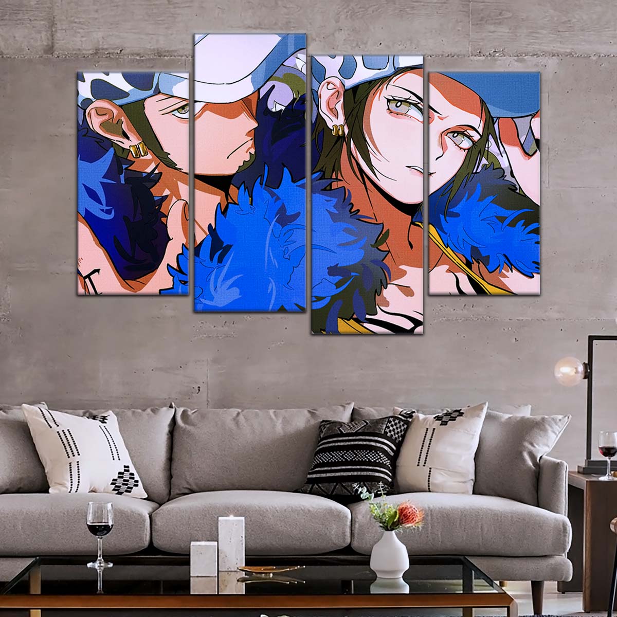 One Piece Wall Art - OP5095 - Trafalgar Law - One Piece Poster - One Piece Canvas