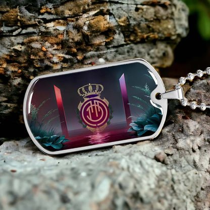 Soccer - SCD031 - RCD Mallorca - Soccer Dog Tag - Military Ball Chain - Luxury Dog Tag