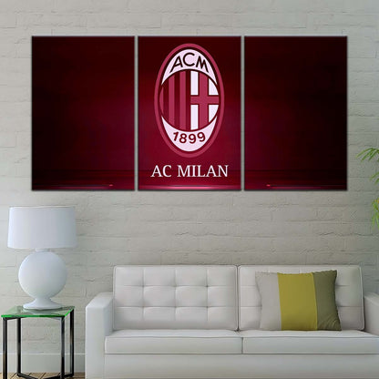 Soccer Canvas Wall Art - FB5029 - AC Milan