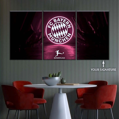 Soccer Canvas Wall Art - FB5030 - FC Bayern Munich