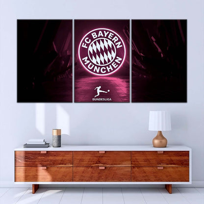 Soccer Canvas Wall Art - FB5030 - FC Bayern Munich