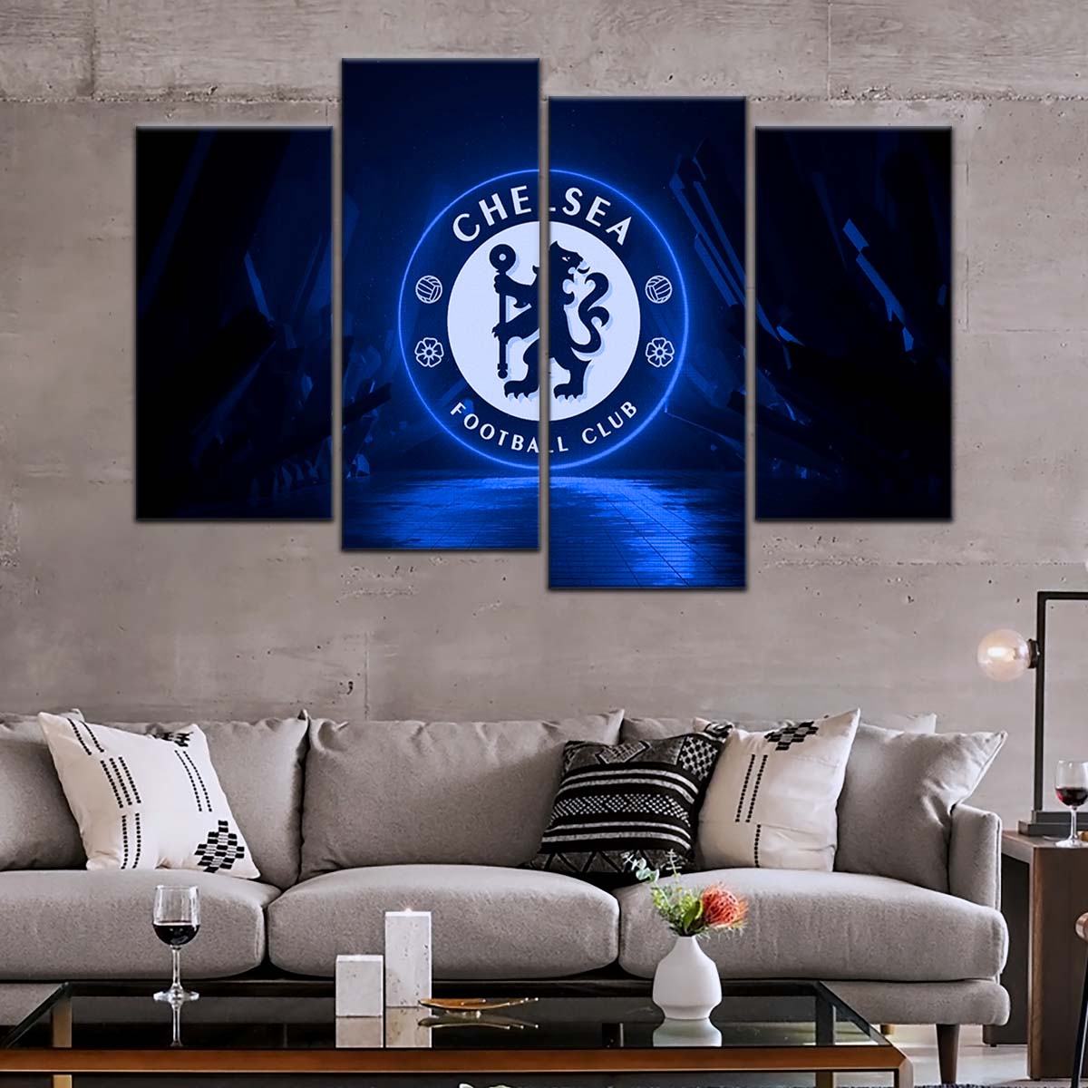 Soccer Canvas Wall Art - FB5033 - Chelsea FC