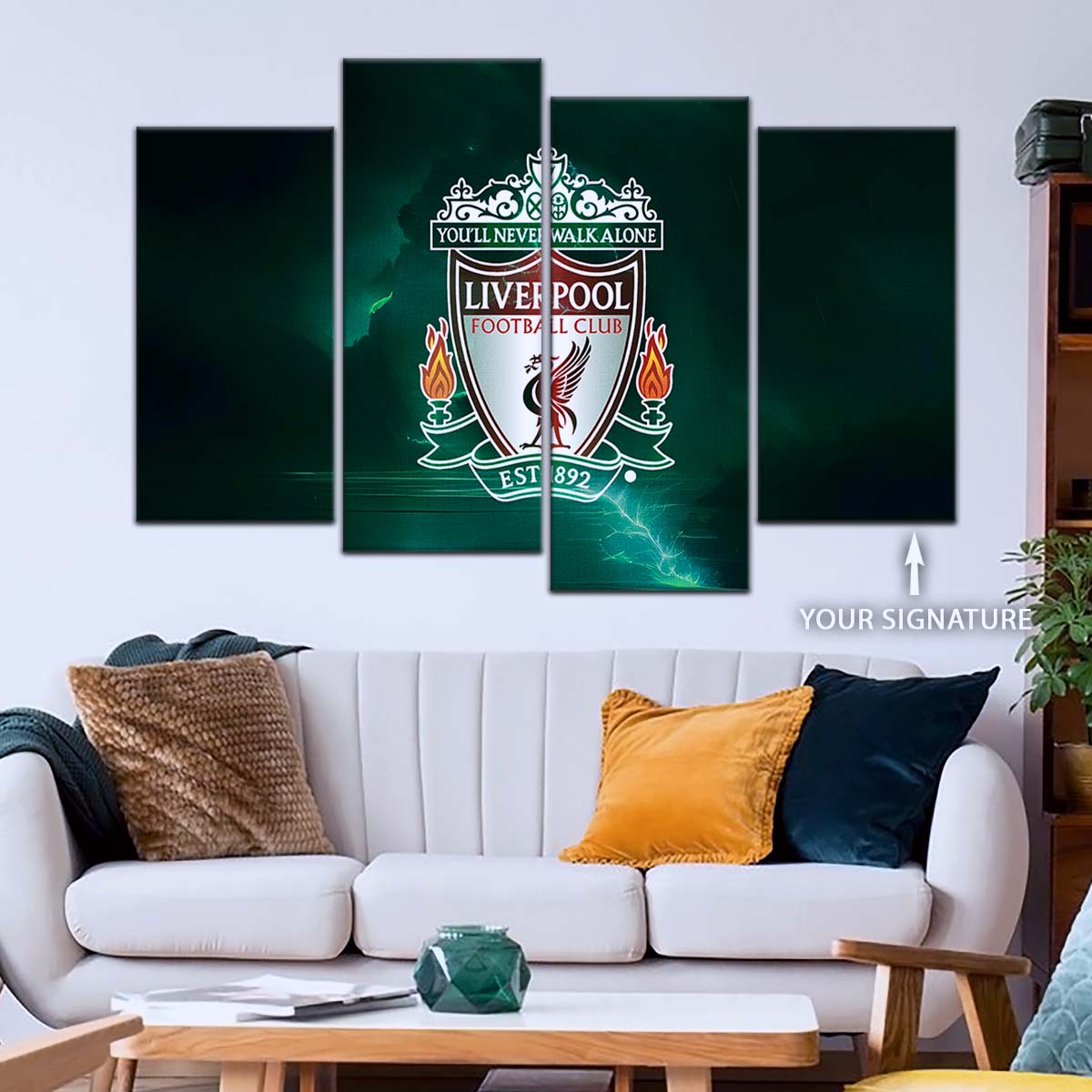 Soccer Canvas Wall Art - FB5036 - Liverpool FC