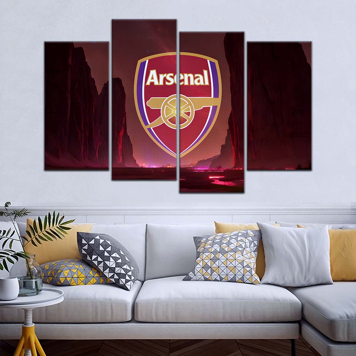 Soccer Canvas Wall Art - FB5044 - Arsenal FC