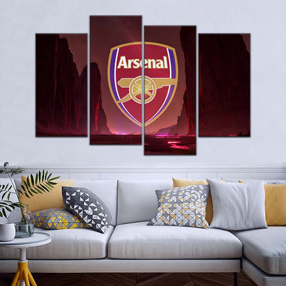 Soccer Canvas Wall Art - FB5044 - Arsenal FC