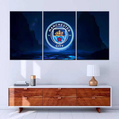 Soccer Canvas Wall Art - FB5047 - Manchester City