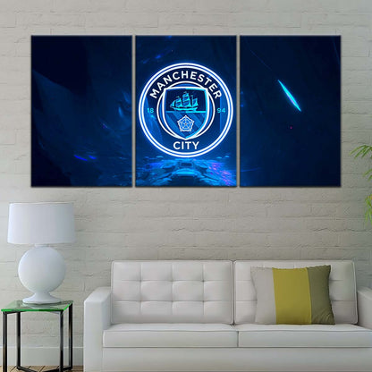 Soccer Canvas Wall Art - FB5050 - Ocean Manchester City FC