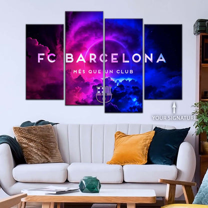 Soccer Canvas Wall Art - FB5055 - FC Barcelona
