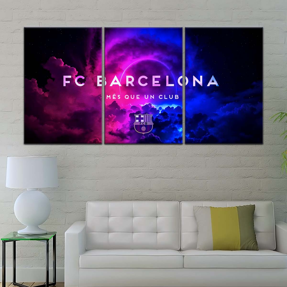 Soccer Canvas Wall Art - FB5055 - FC Barcelona