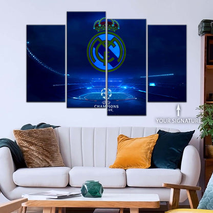 Soccer Canvas Wall Art - FB5060 - Champions League FC Real Madrid
