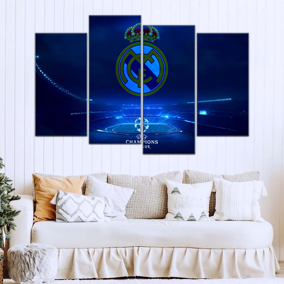 Soccer Canvas Wall Art - FB5060 - Champions League FC Real Madrid