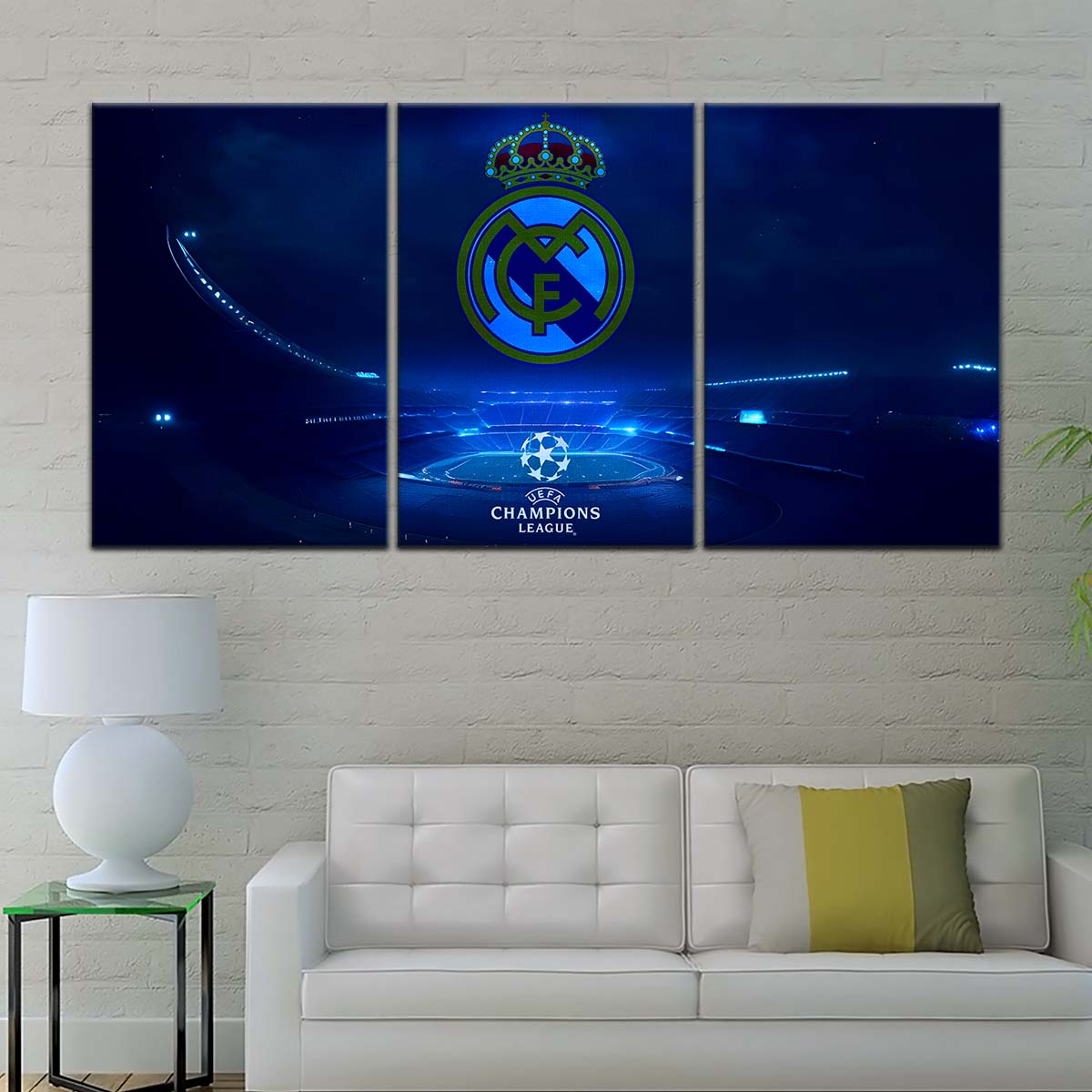 Soccer Canvas Wall Art - FB5060 - Champions League FC Real Madrid