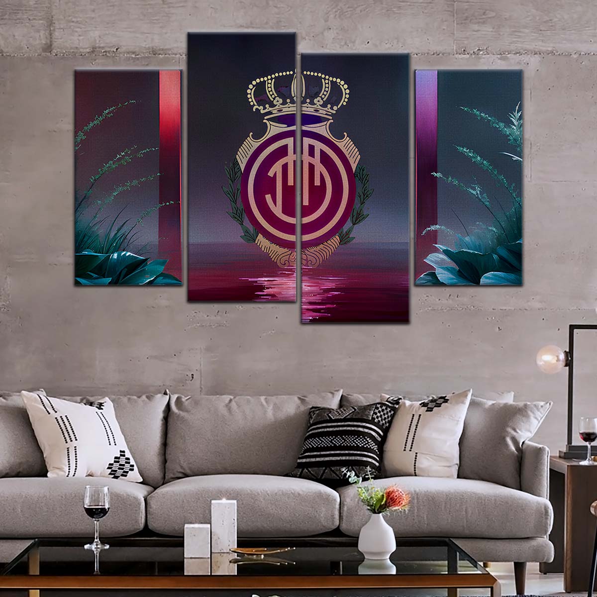 Soccer Canvas Wall Art - FB5063 - RCD Mallorca