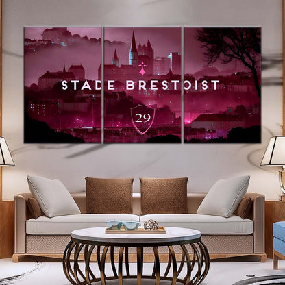 Soccer Canvas Wall Art - FB5064 - Stade Brestoist 29