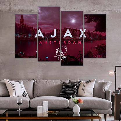 Soccer Canvas Wall Art - FB5067 - Ajax Amsterdam