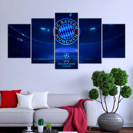 Soccer Canvas Wall Art - FB5031 - FC Bayern Munich