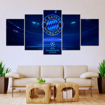 Soccer Canvas Wall Art - FB5031 - FC Bayern Munich