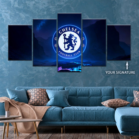 Soccer Canvas Wall Art - FB5032 - Chelsea FC