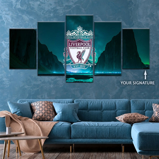 Soccer Canvas Wall Art - FB5034 - Liverpool FC