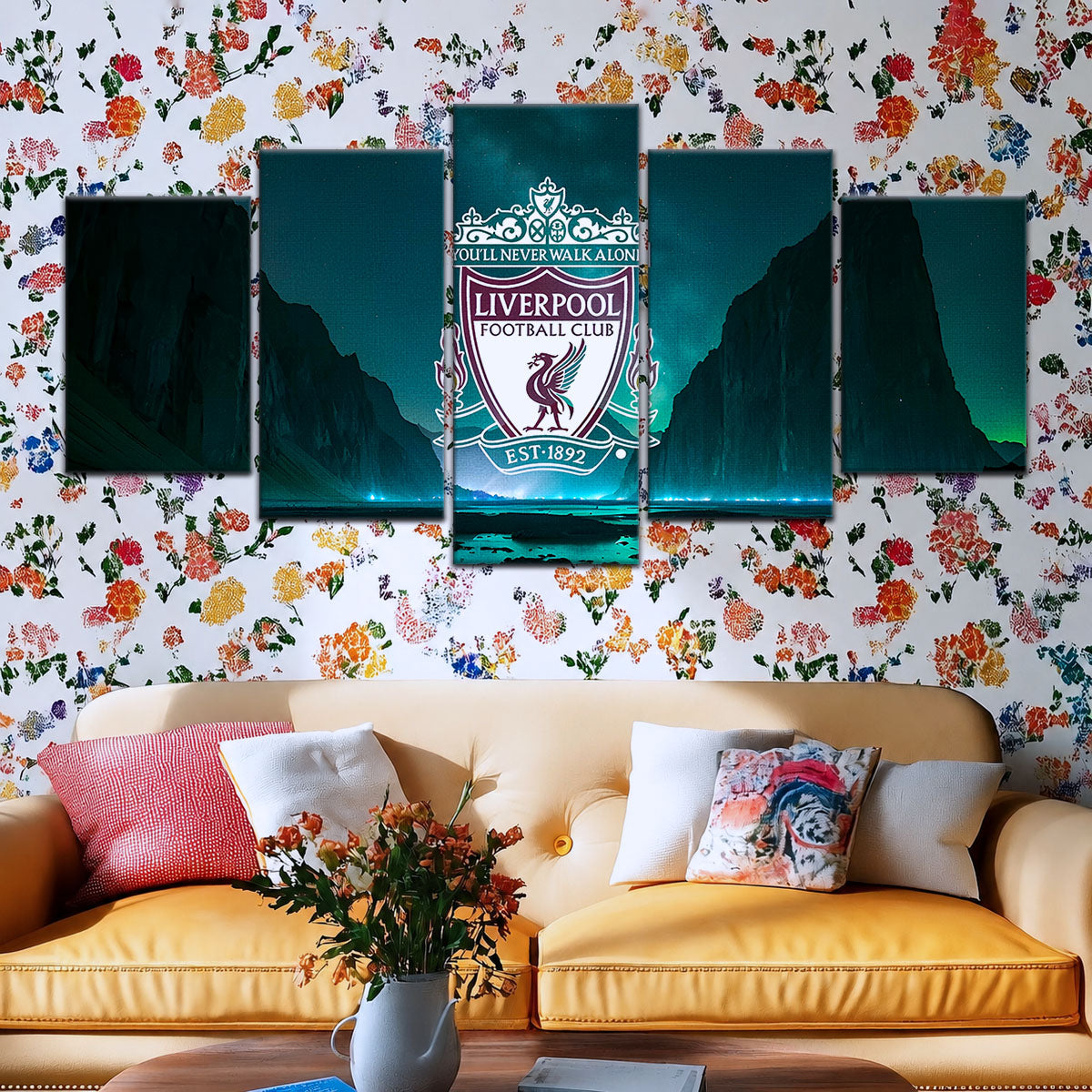Soccer Canvas Wall Art - FB5034 - Liverpool FC