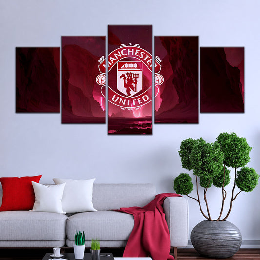 Soccer Canvas Wall Art - FB5040 - Manchester United