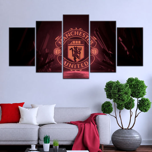Soccer Canvas Wall Art - FB5041 - Manchester United FC