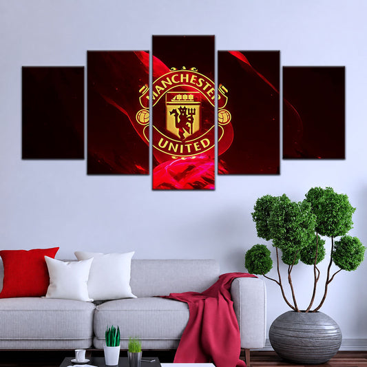 Soccer Canvas Wall Art - FB5042 - Manchester United
