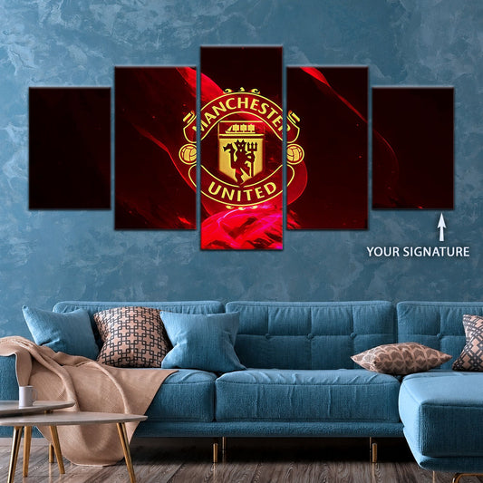 Soccer Canvas Wall Art - FB5042 - Manchester United