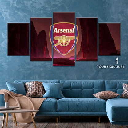 Soccer Canvas Wall Art - FB5044 - Arsenal FC