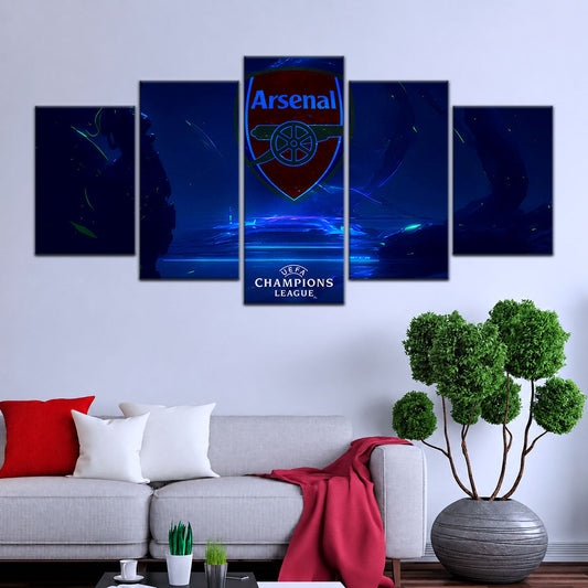 Soccer Canvas Wall Art - FB5046 - Champions League Arsenal FC