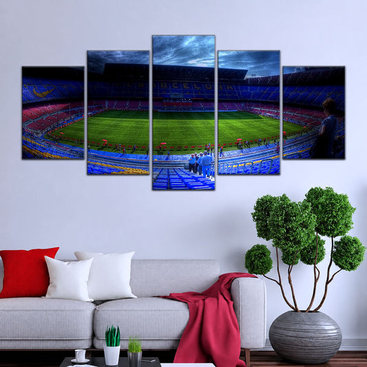 Soccer Canvas Wall Art - FB5053 - FC Barcelona Stadium - A Stunning Sports Experience