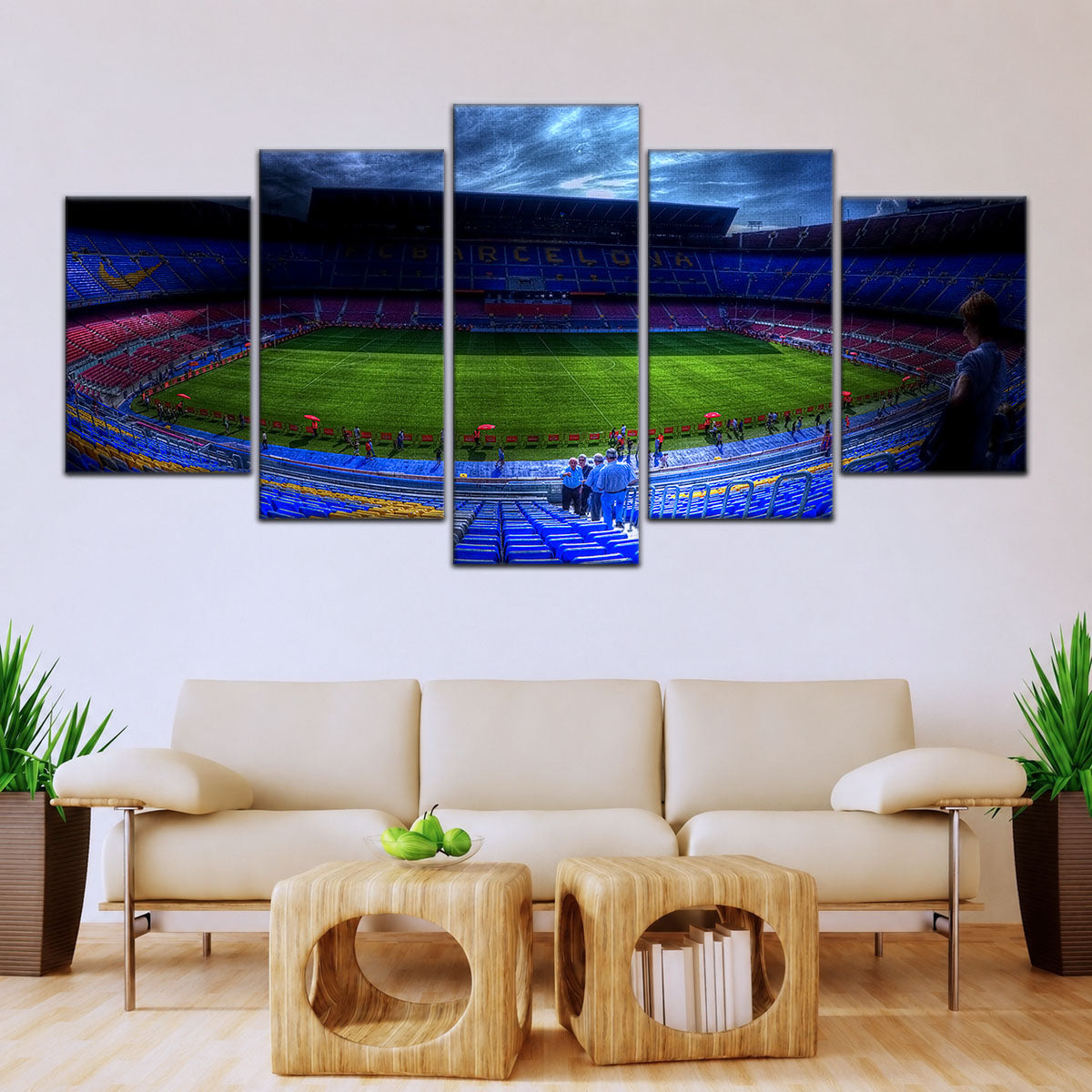 Soccer Canvas Wall Art - FB5053 - FC Barcelona Stadium - A Stunning Sports Experience