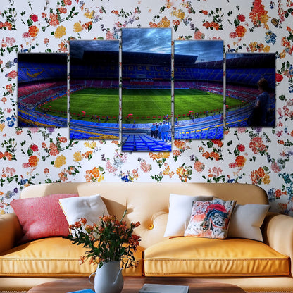 Soccer Canvas Wall Art - FB5053 - FC Barcelona Stadium - A Stunning Sports Experience