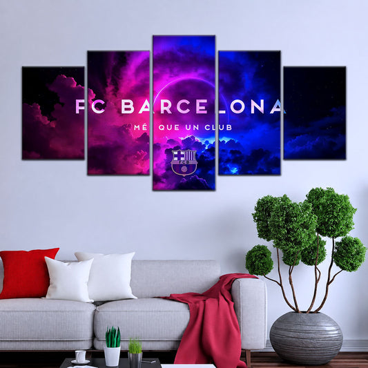 Soccer Canvas Wall Art - FB5055 - FC Barcelona