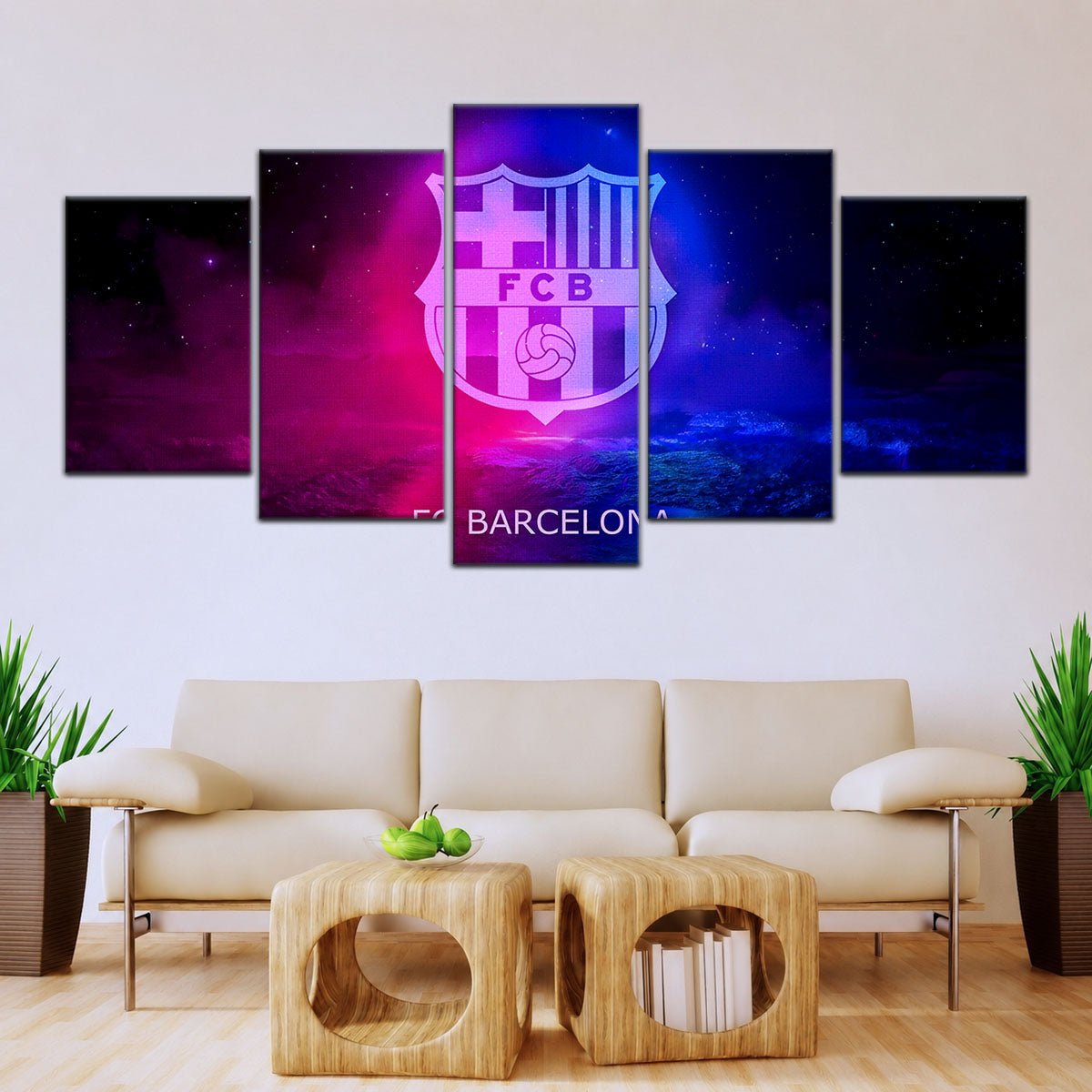 Soccer Canvas Wall Art - FB5058 - FC Barcelona