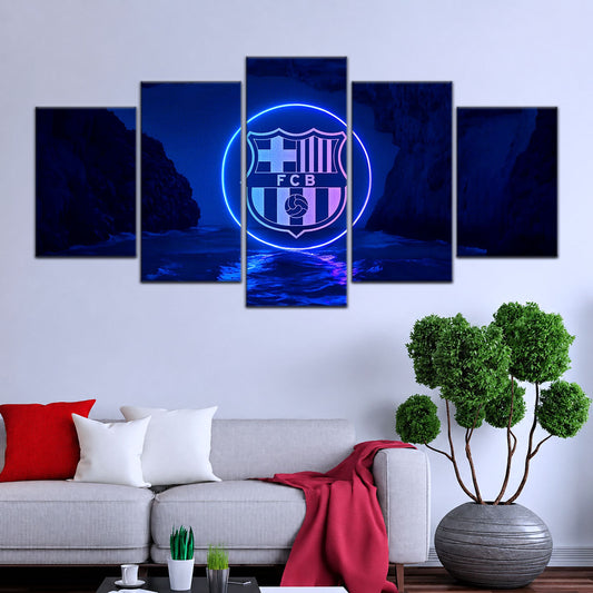 Soccer Canvas Wall Art - FB5059 - FC Barcelona