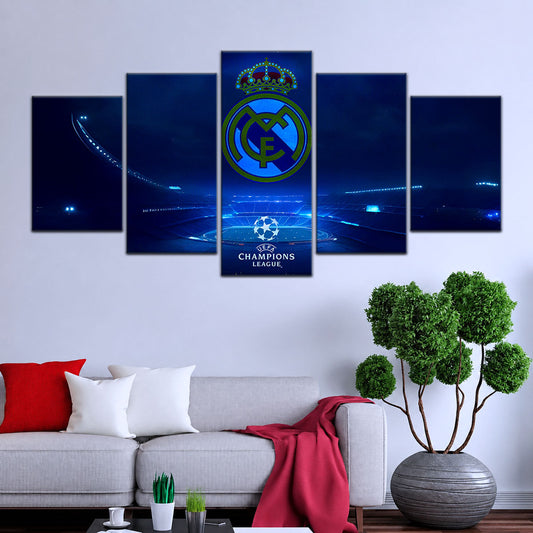 Soccer Canvas Wall Art - FB5060 - Champions League FC Real Madrid