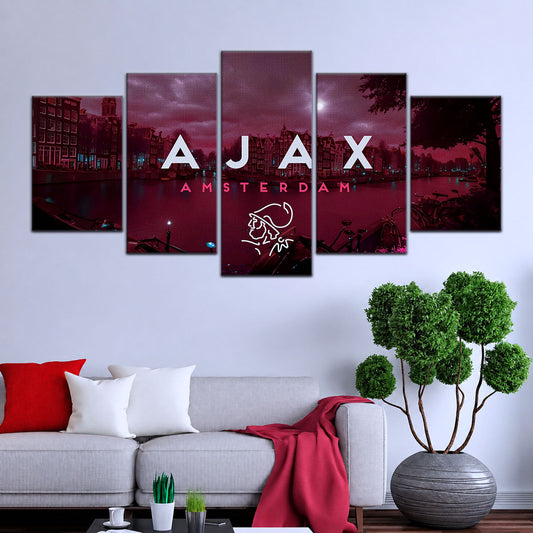 Soccer Canvas Wall Art - FB5067 - Ajax Amsterdam