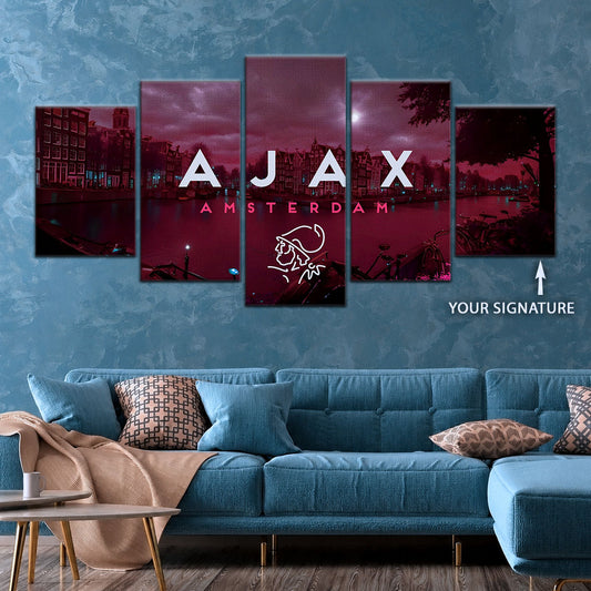 Soccer Canvas Wall Art - FB5067 - Ajax Amsterdam