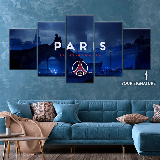 Soccer Canvas Wall Art - FB5068 - Paris Saint Germain (PSG)