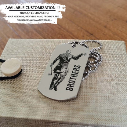 Viking Dog Tag - Brothers Forever - Ragnar Lothbrok - Floki - Valhalla - Norse Mythology - Scandinavian - Viking Necklace - Engrave Dog Tag