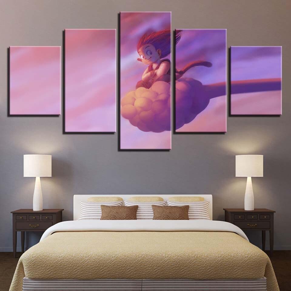 Dragon Ball - 5 Pieces Wall Art - Kid Goku - Dragon Ball Poster - Dragon Ball Canvas